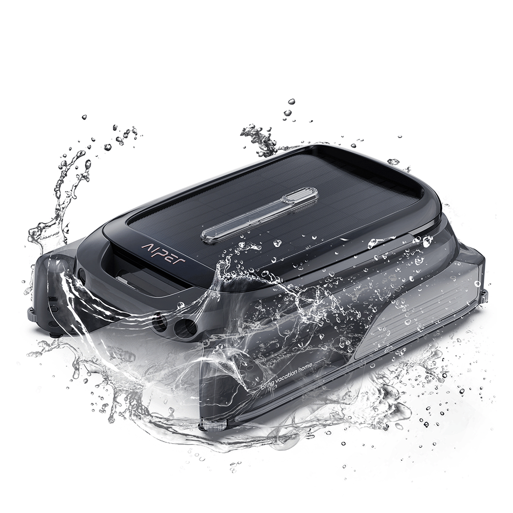 Open Box Robot écumeur de surface de piscine à énergie solaire Aiper Surfer S1