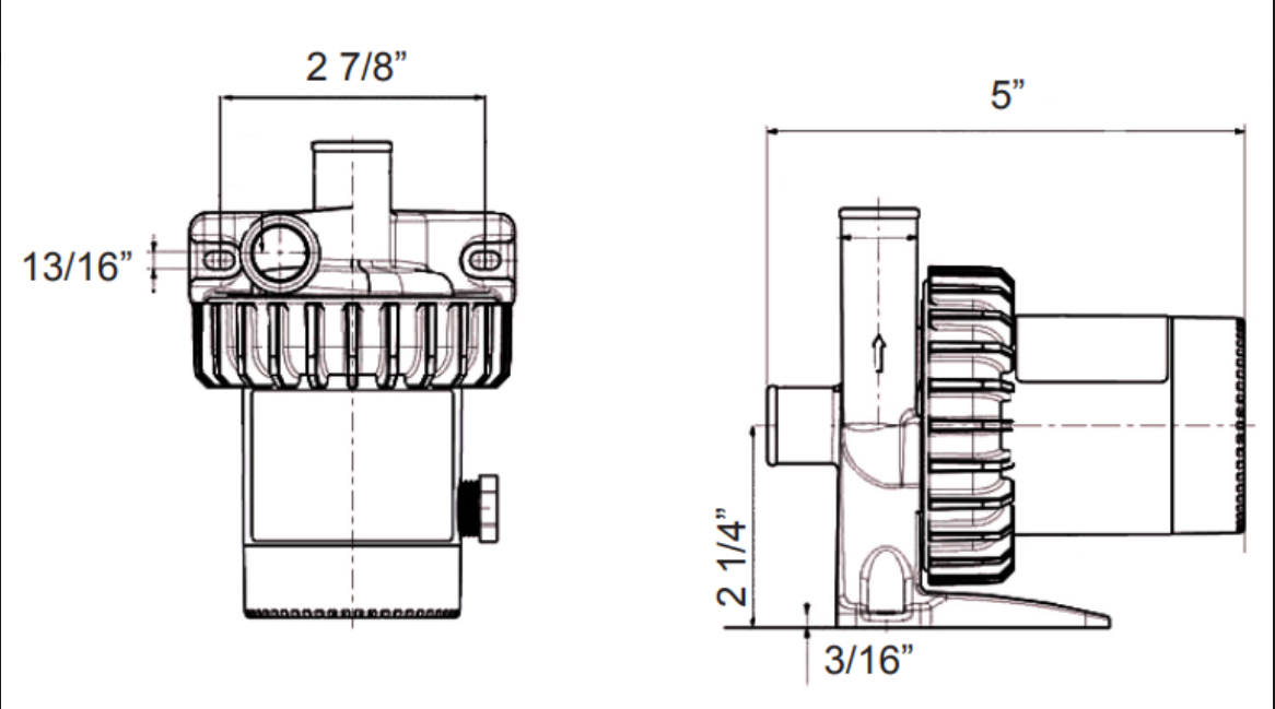 Hotsprings - E5 Circulation Pump