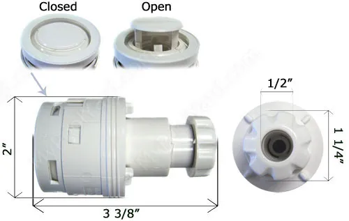 Waterway - Adjustable Caged Style Poly Jet