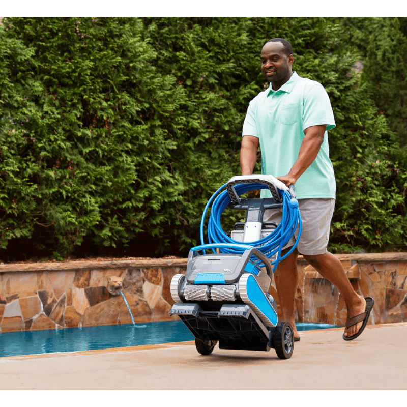 Open Box Robot nettoyeur de piscine Dolphin Premium 60 Bluetooth et WiFi (utilisée)