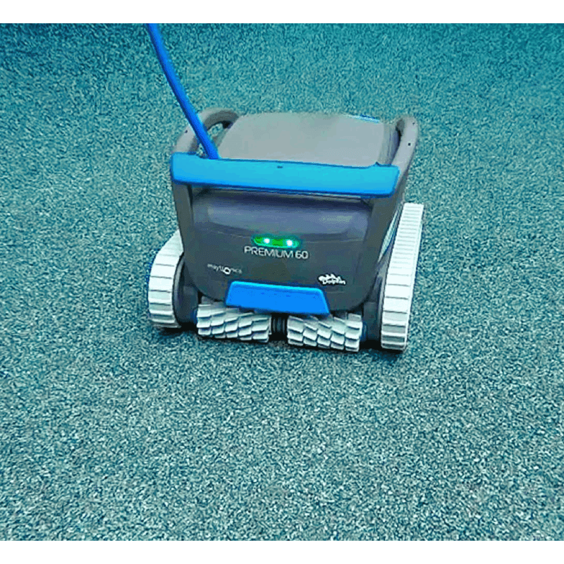 Open Box Robot nettoyeur de piscine Dolphin Premium 60 Bluetooth et WiFi (utilisée)