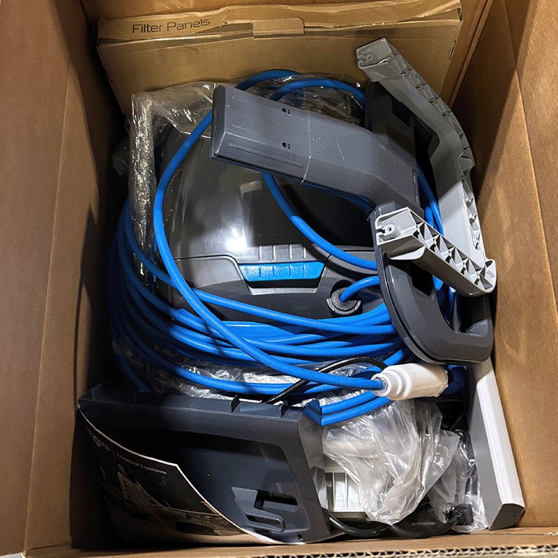 Open Box Dolphin Premium 40 Bluetooth and WiFi Enabled Robotic Pool Cleaner (Used)