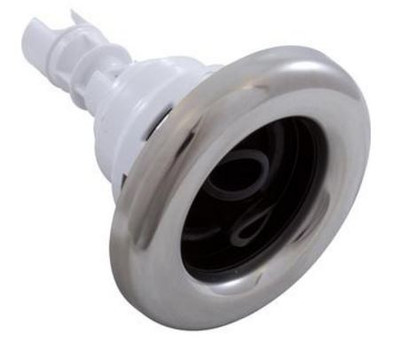 Waterway - Poly Storm - Twin Jet - 3.375 Inch - Rotational - Stainless Steel Black - 229-8121S