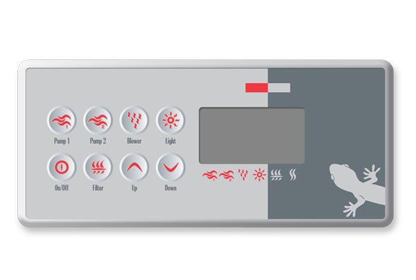 TSC8GE1 8 Button Gecko Topside Control - BDLTSC8GE1