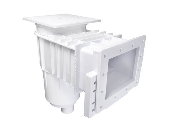 CMP Regular Mouth Square Lid Solid Fiberglass Skimmer