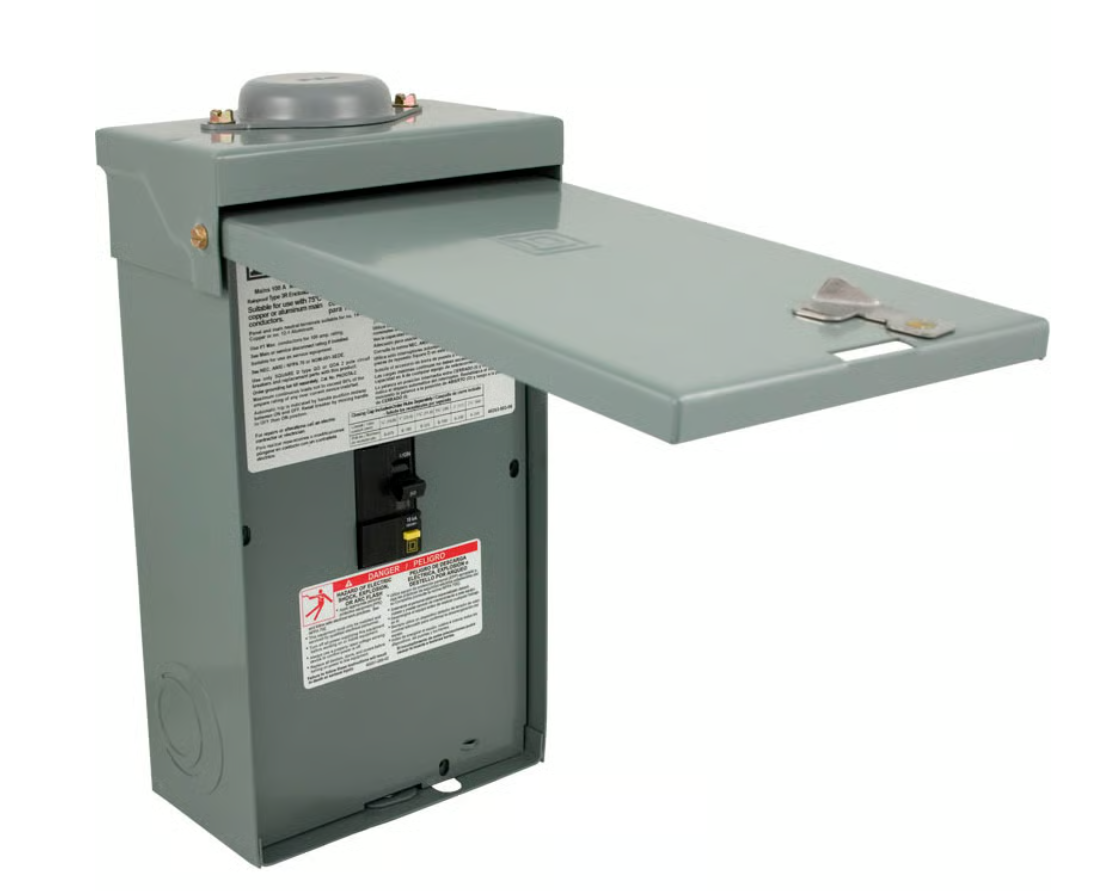 Square D - 50 Amp GFCI with Panel