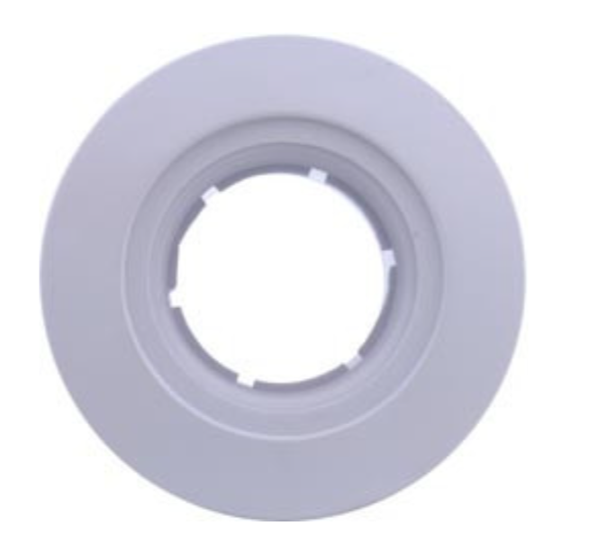 CMP White Fiberglass Pool Wall Fitting With Nut and Gasket
