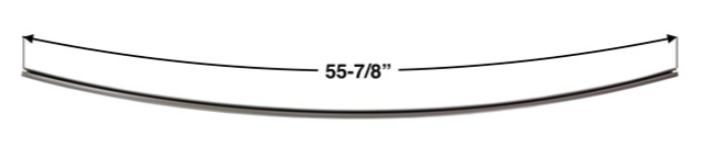 Bottom Rail 55-7/8 ft - LA1255618 (Single)