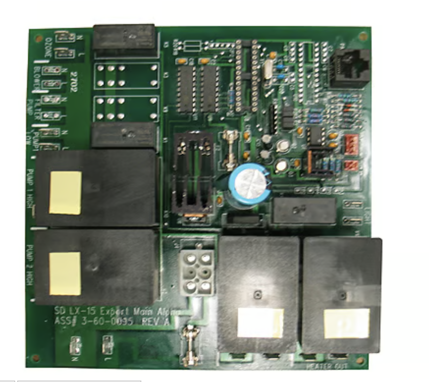 Jacuzzi Circuit Board J200 - 6600287