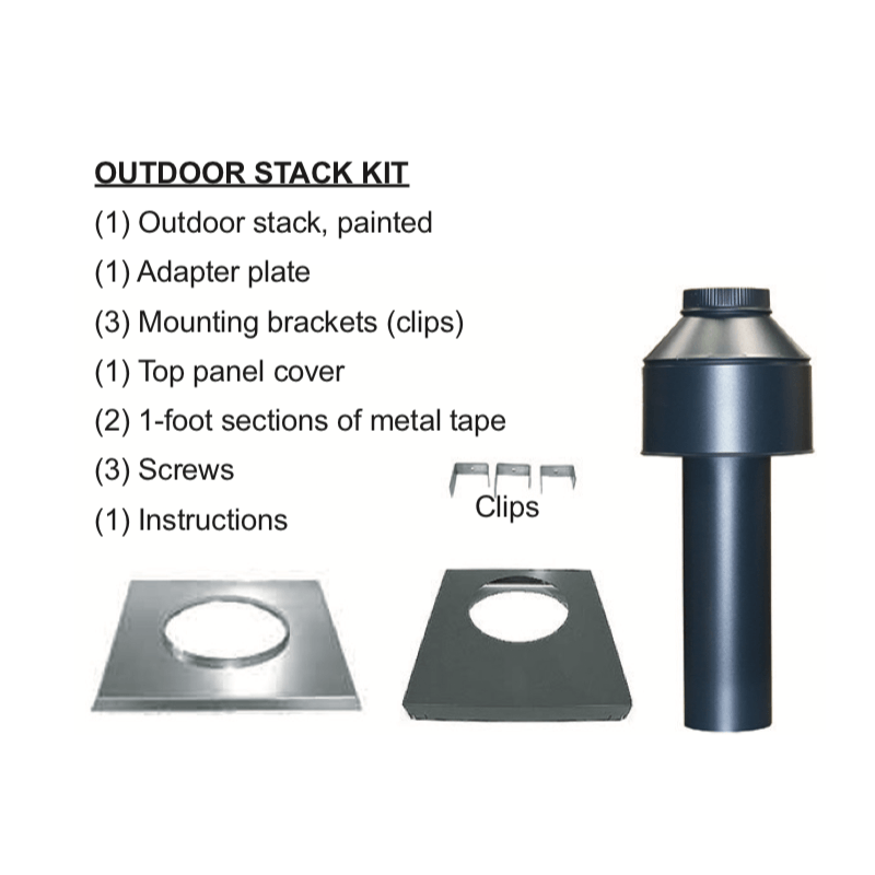 Open Box Raypak Outdoor Vent Stack Top for Raypak 266