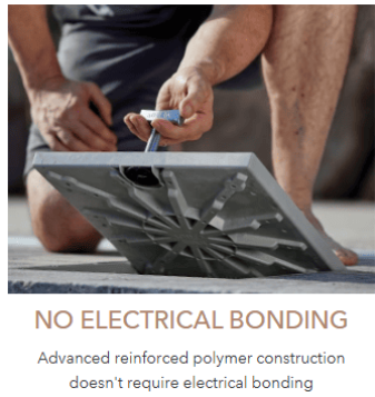 Aquea V Lock Concealed Skimmer Lid Kit