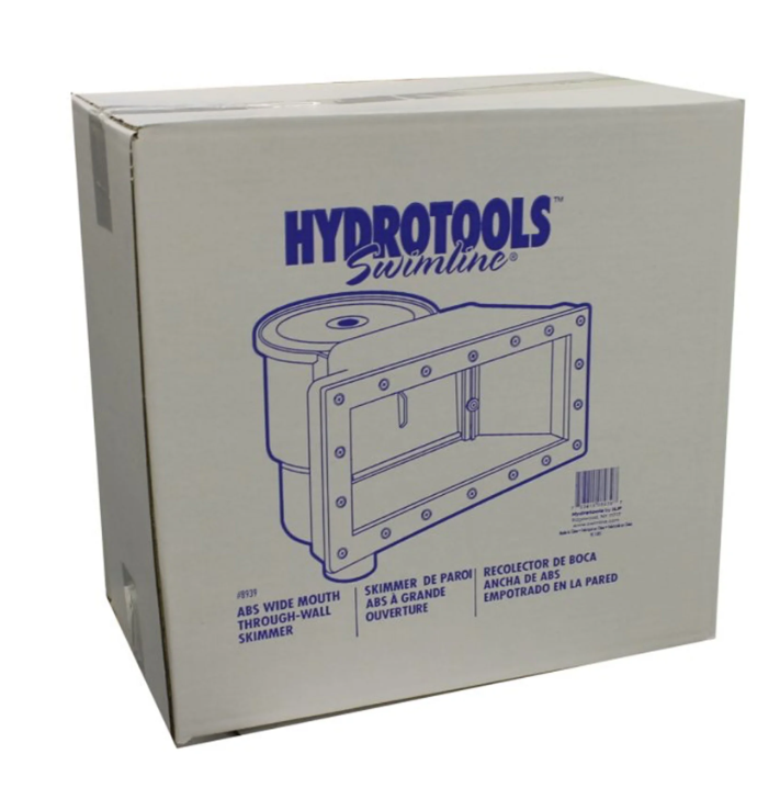 Swimline Wide Mount Thru-Wall Above Ground Pool Skimmer