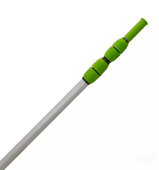 Deluxe 8 ft - 16 ft Telescopic Green Vacuum Pole