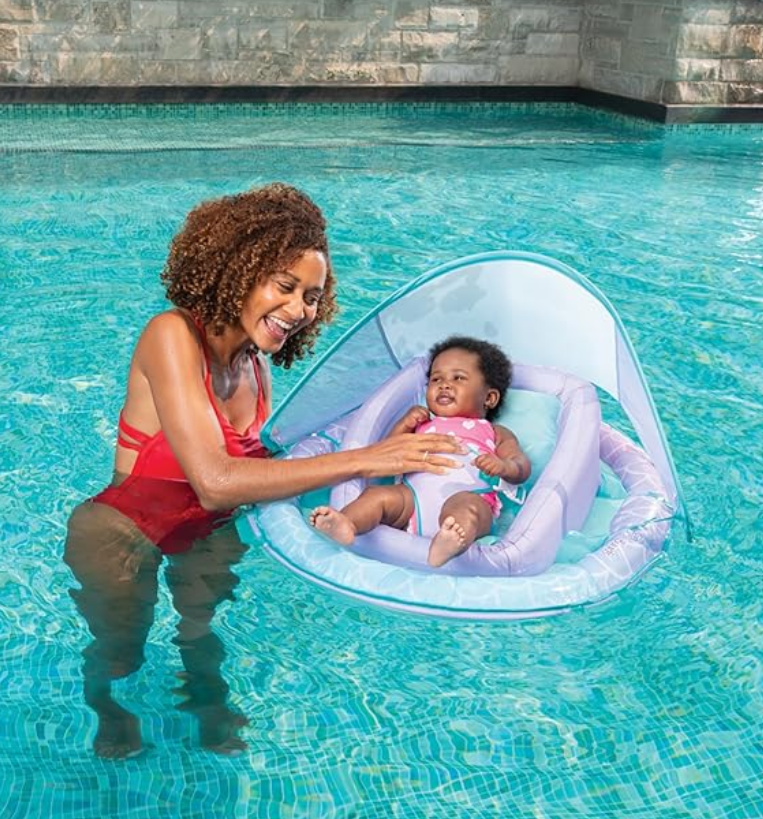 Baby Spring Float SPLASH N' PLAY w/Canopy