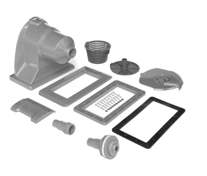 Carvin SkimTech 500 Above Ground Pool Skimmer Kit (Gray)