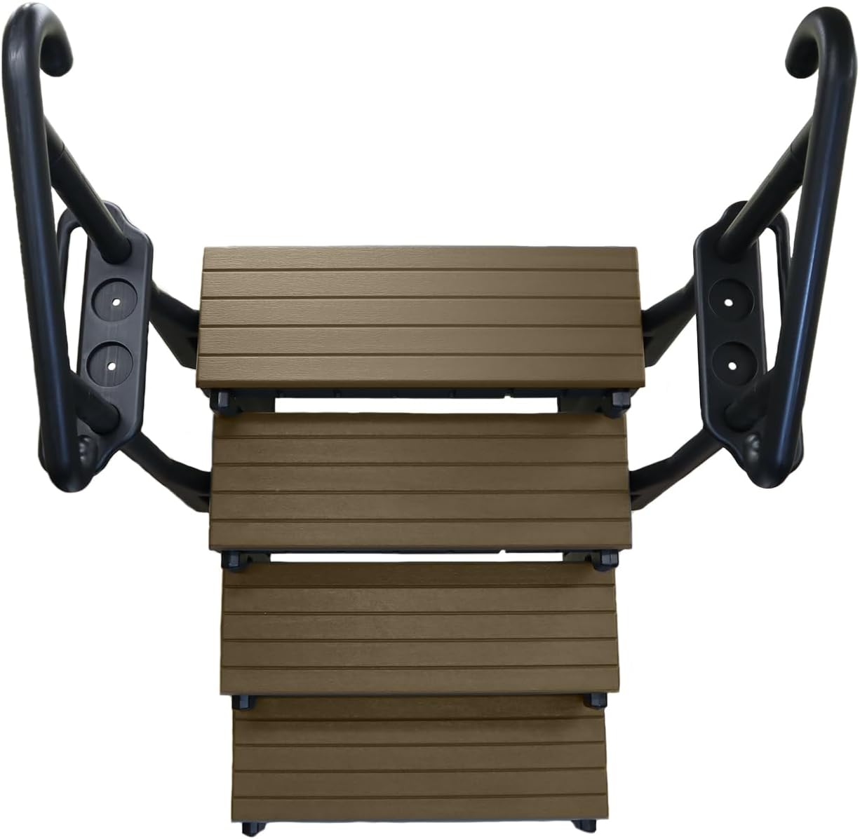 Marchepied de spa à 4 marches avec deux rampes - Portobello