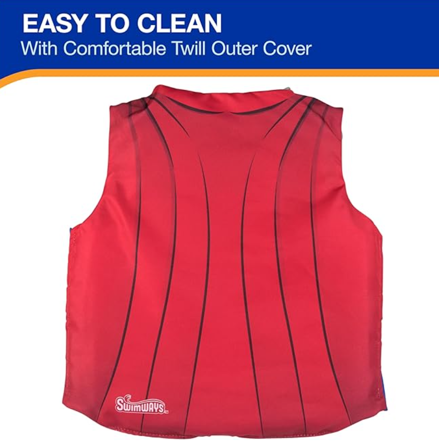 SwimWays DC Swim Trainer Life Jacket Superman