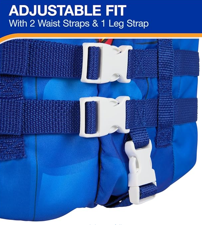 SwimWays DC Swim Trainer Life Jacket Superman