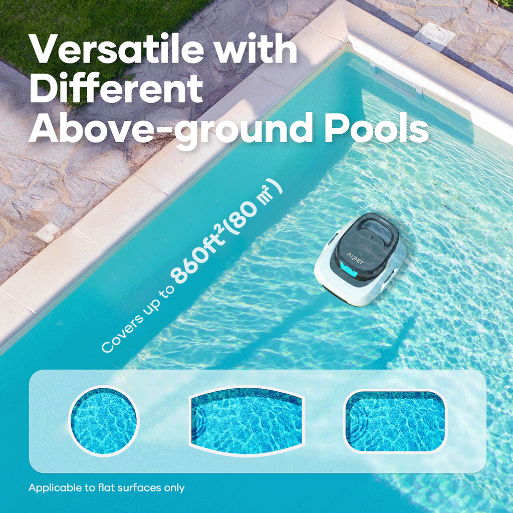 Aiper Scuba 800 Cordless Above Ground Pool Cleaner