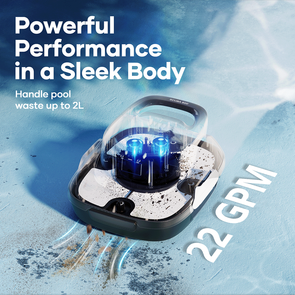 Aiper Scuba 800 Cordless Above Ground Pool Cleaner