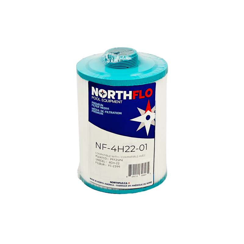 NorthFlo Freeflow Spas Cartridge Element - Replaces PFF25P4 - Single Replacement Filter