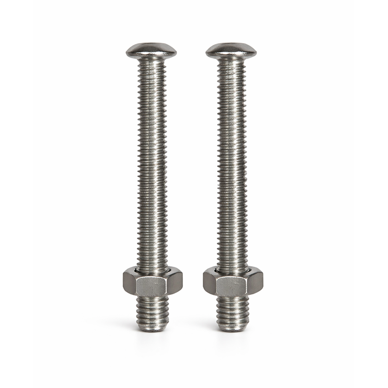 Replacement Screws Nuts for Plastic Stainless Steel Steps (Set of 2)