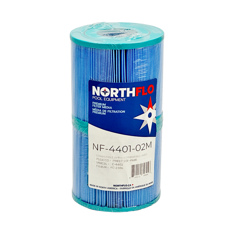 NorthFlo Waterway Cartridge Element - Replaces PRB17.5SF-PAIR - Pack of 2
