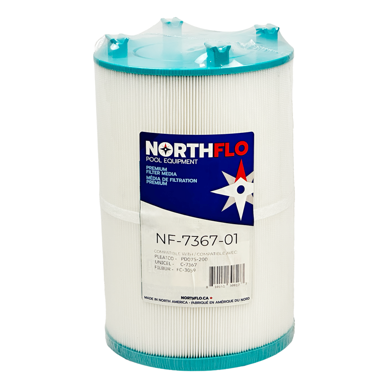 NorthFlo Home Hot Tubs Cartridge Element - Replaces PDO75-2000 - Single Replacement Filter