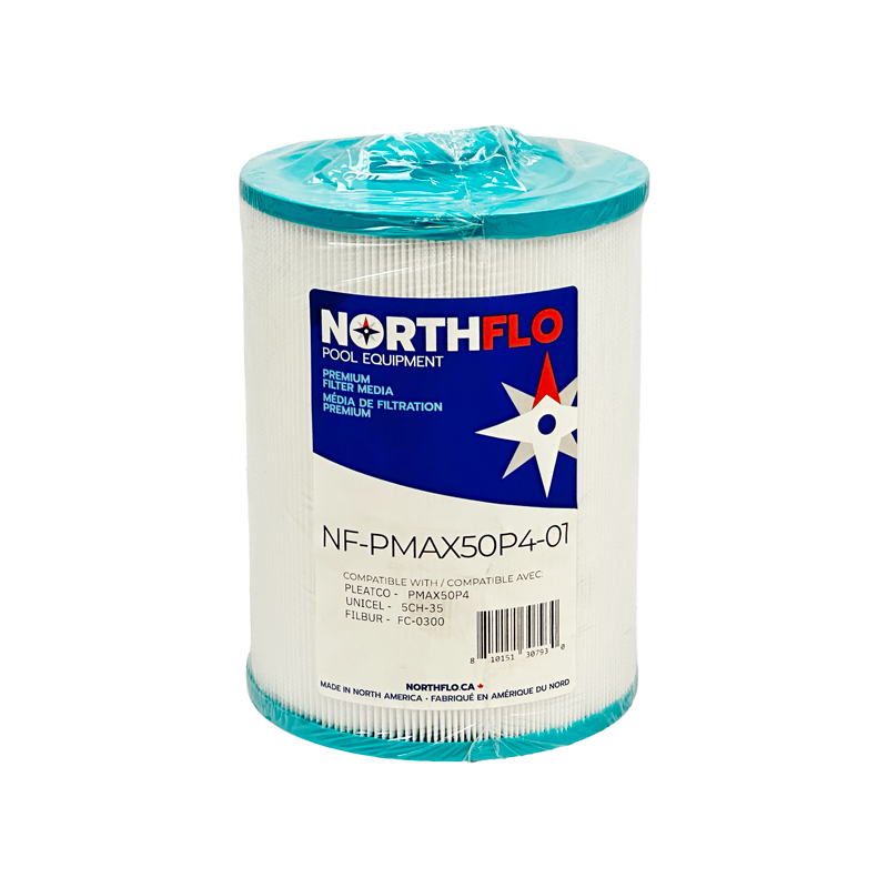 NorthFlo Maax Spas Cartridge Element - Replaces MAX50P4 - Single Replacement Filter