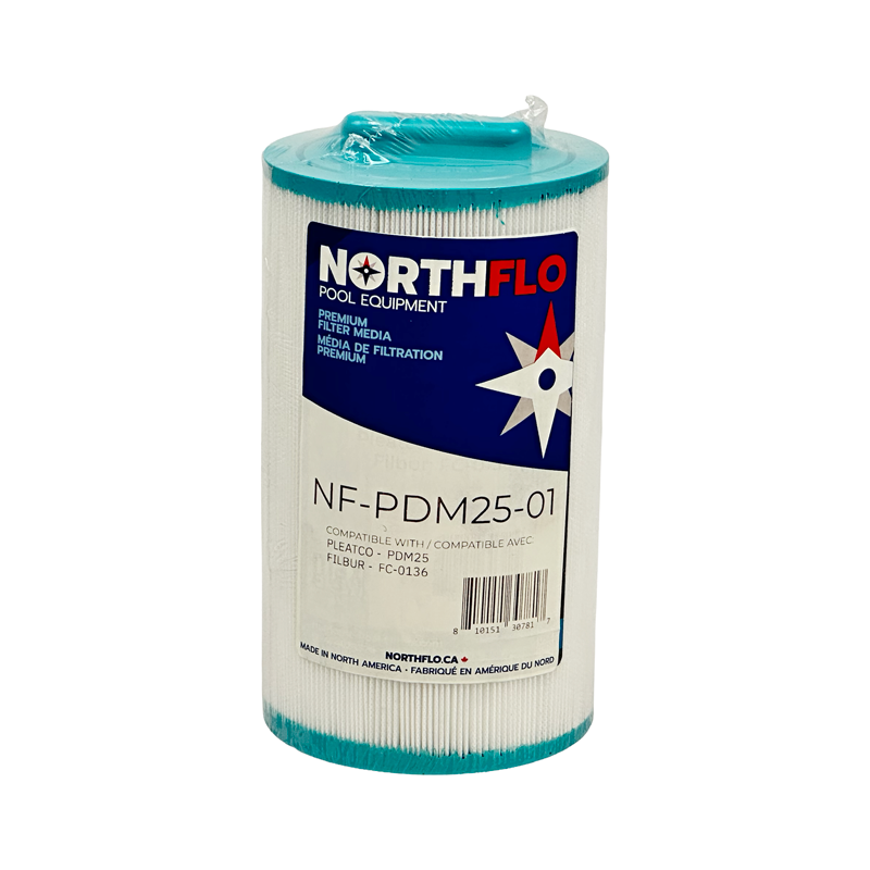 NorthFlo Dream Maker Spas Cartridge Element - Replaces PDM25-XP4 - Single Replacement Filter