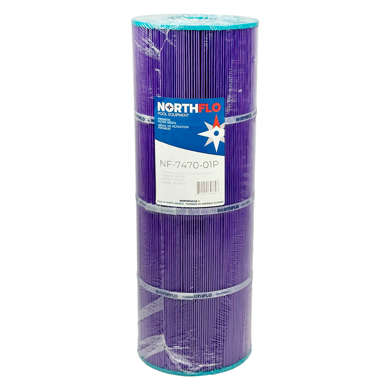 NorthFlo Pentair Clean & Clear Plus 320 Cartridge Element - Replaces PCC80-M - Single Premium Purple Replacement Filter