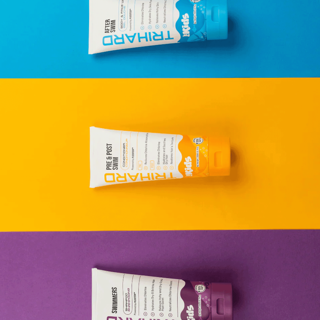 Trihard Kids Full Shampoo, Conditioner and Body Wash Kit (3 x 200 ml)