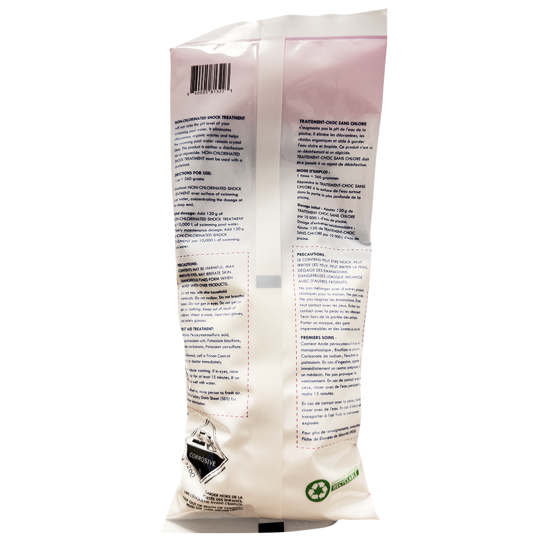 Club Pro Oxidizer Non-Chlorine Shock (454 g Pouch)