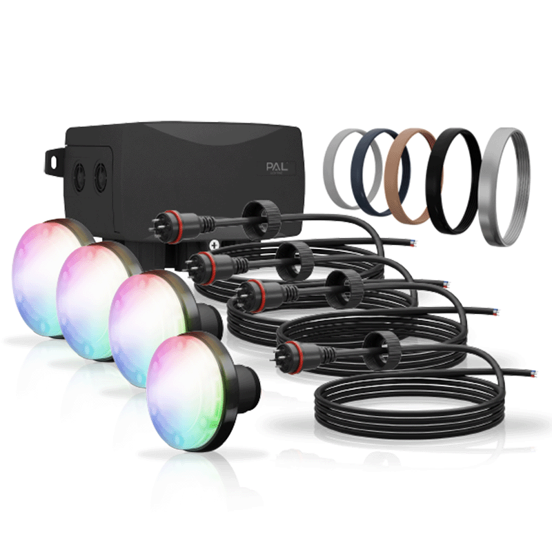 PAL Treo Max+ 4 Pack With 65W Switchmode Control Driver for Automation (80 Ft Cord)