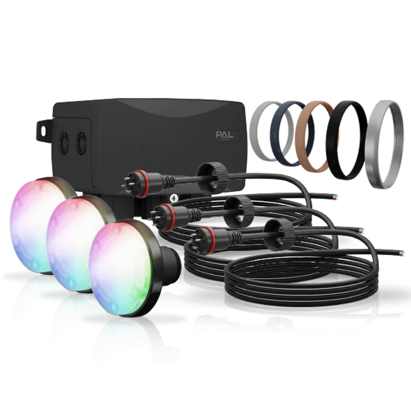 PAL Treo Max+ 3 Pack With 65W Switchmode Control Driver for Automation (80 Ft Cord)