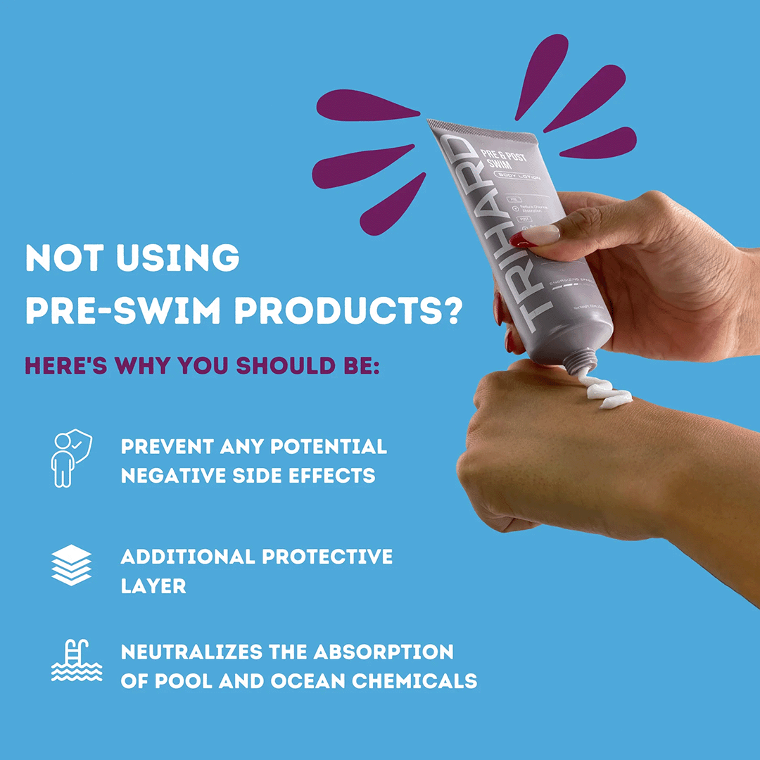 Trihard Pre and Post Swim Body Lotion (100 ml)