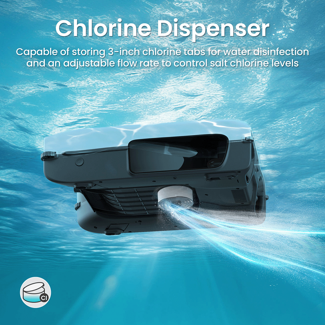 Aiper EcoSurfer M2 Solar Powered Robotic Pool Surface Skimmer