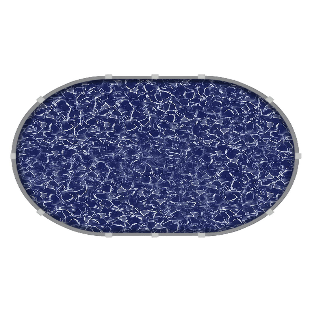 Trinity 16 x 26 ft Oval Above Ground Pool with 54 Inch Wall, Liner and Skimmer