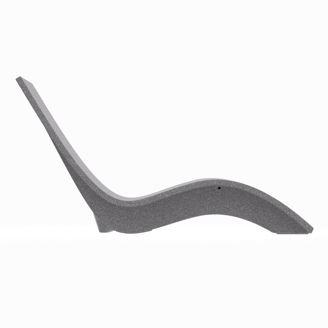 Twist SOLIS High Chaise High Lounge (Anthracite)
