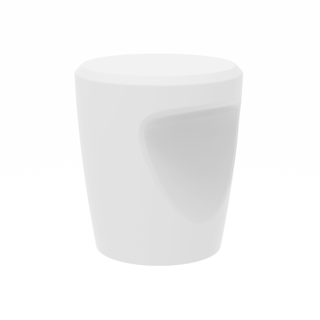 Twist BISTRO Side table With Weight (Snow White)