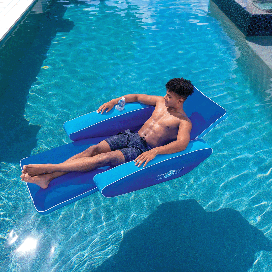 WOW Contemporary Recliner Pool Float