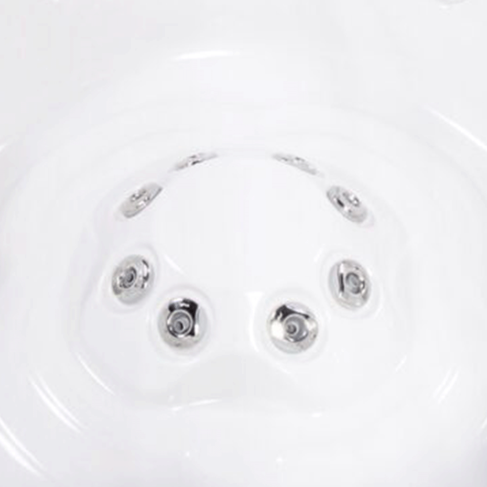Wellis Mont Blanc 7 Person Hydrotherapy Hot Tub (Silver / Grey)