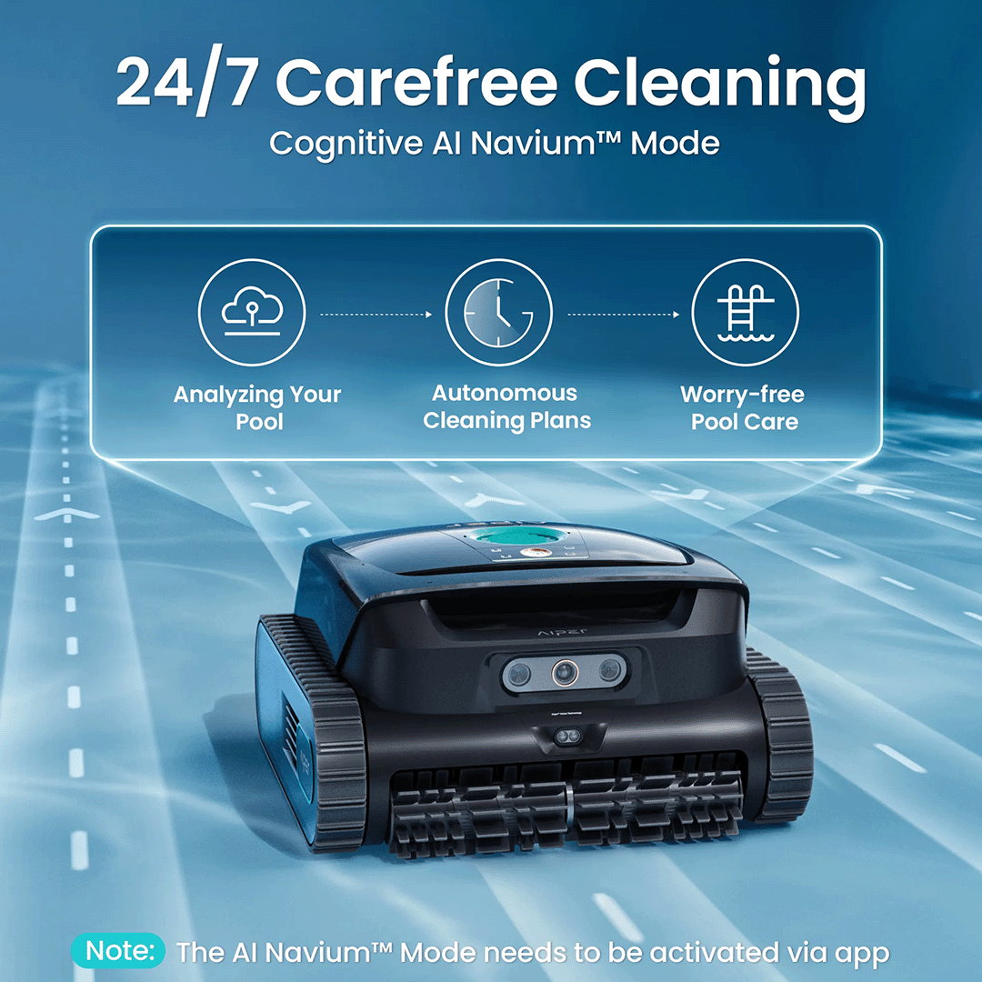 Aiper Scuba N3 Cordless Robotic Pool Cleaner with AI Camera