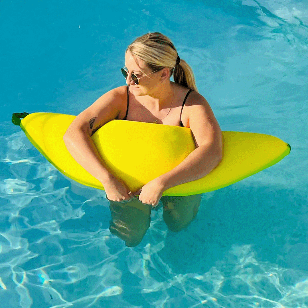 Banana Bean Bag Pool Float