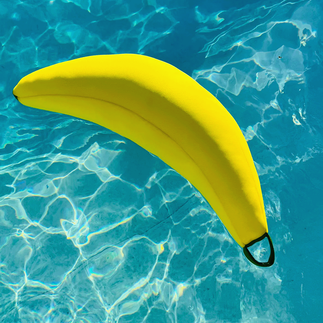 Banana Bean Bag Pool Float