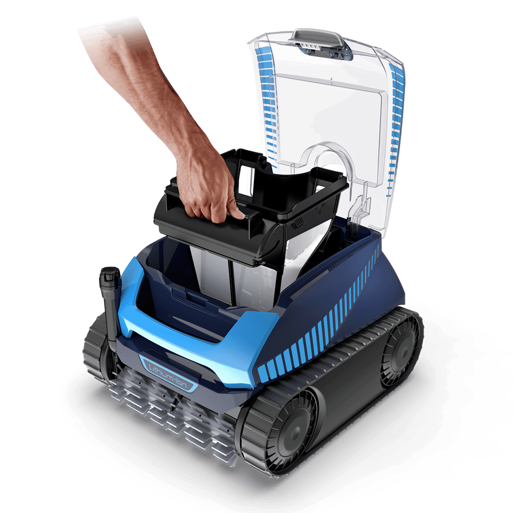 Open Box Polaris Freedom Plus Cordless Inground Robotic Pool Cleaner with Remote Control & iAquaLink Connectivity (Used)