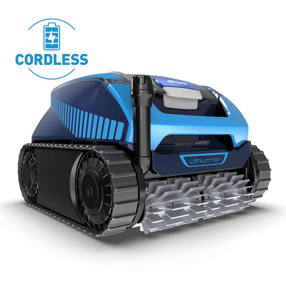 Open Box Polaris Freedom Plus Cordless Inground Robotic Pool Cleaner with Remote Control & iAquaLink Connectivity (Used)