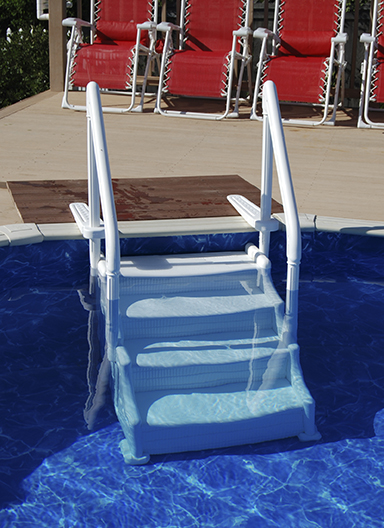 Open Box 30 Inch Mighty Above Ground Pool Step