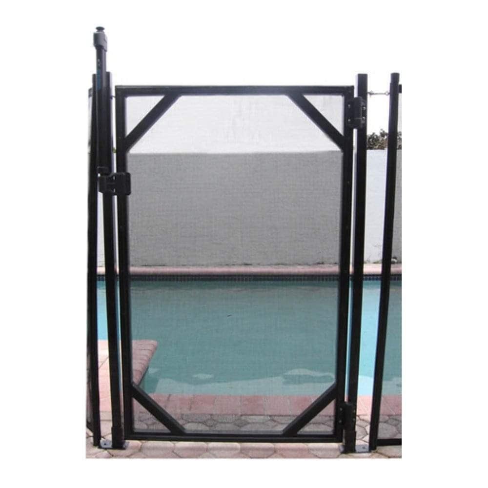 Open Box Trousse de Porte Amovible 4 x 10 pieds pour Clôture de Sécurité de Piscine Creusée GLI