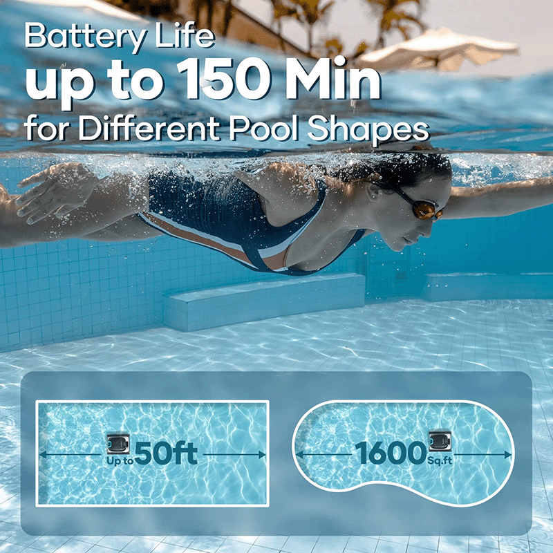Open Box Robot nettoyeur sans fil Aiper Scuba N1 (utilisée)